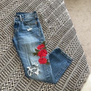 Beautiful 100% cotton jean. Straight leg